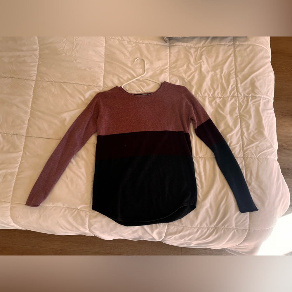 Smartwool Colorblock Long Sleeve Sweater Women’s XS